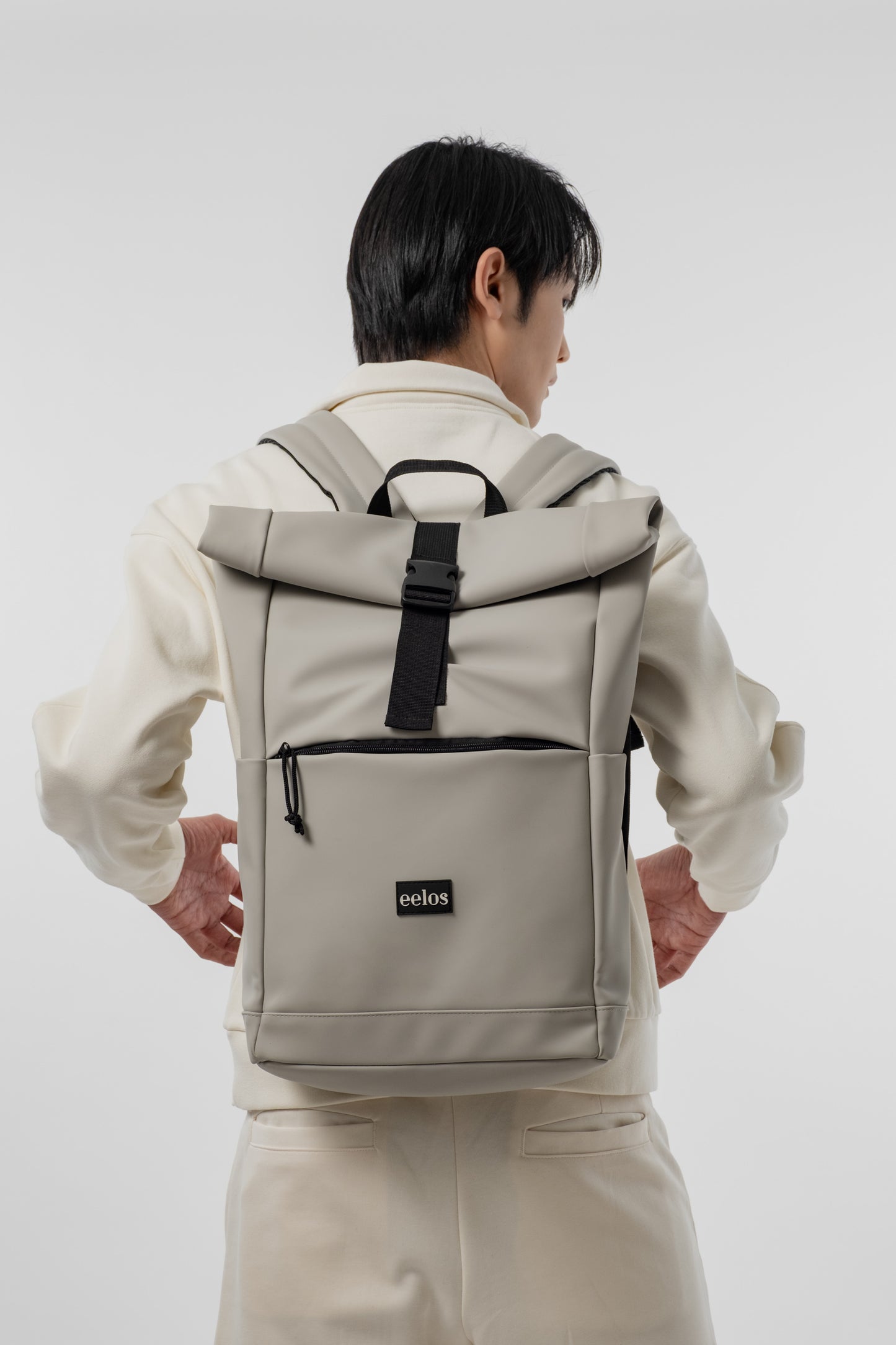 Rollover Rucksack - Off White
