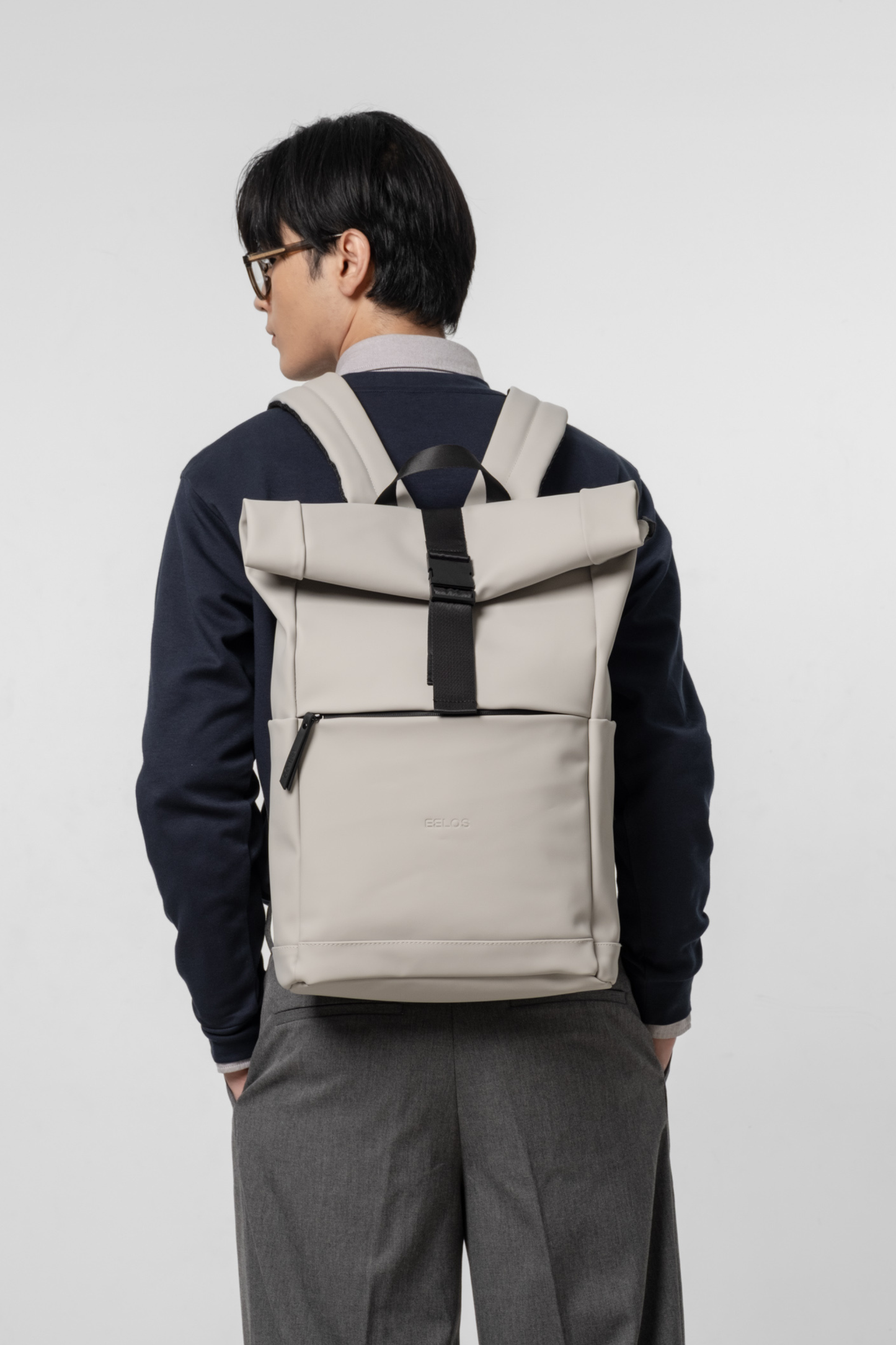 Rollover Rucksack - Off White