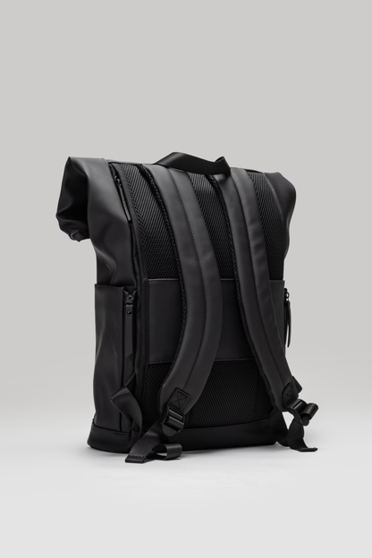 Rollover Rucksack Black