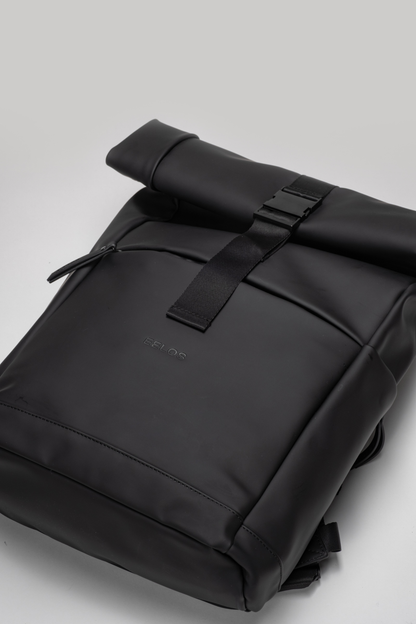Rollover Rucksack Black