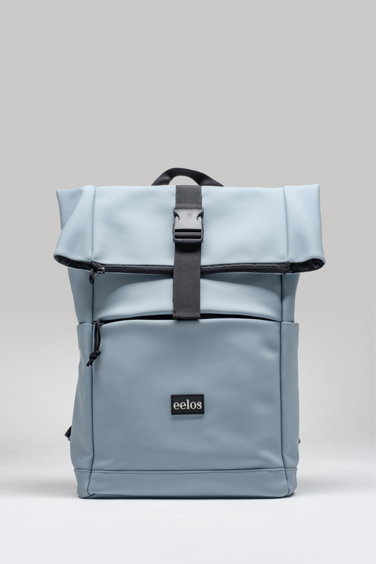 Rollover Rucksack - Powder Blue